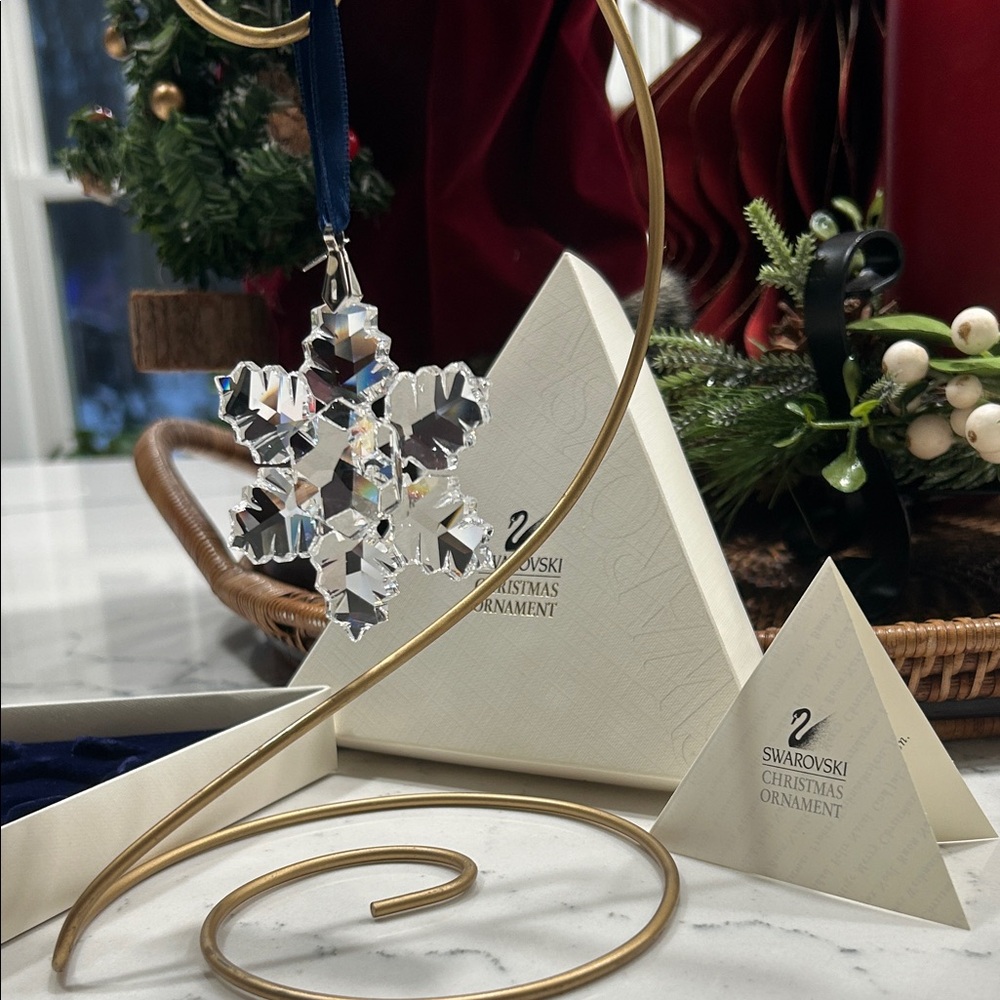 Swarovski Collectible 1996 Crystal Snowflake